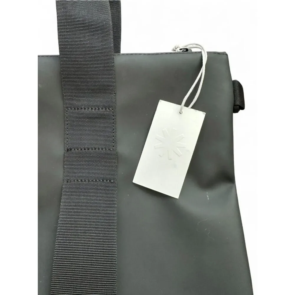 Rains Tote Bag Mini Waterproof Black NWT